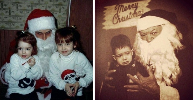 Creepy Santa Lap - The Worst Santa’s Lap Photos to Ruin Your Christmas