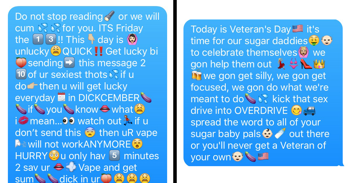 chain letters to send to your crush