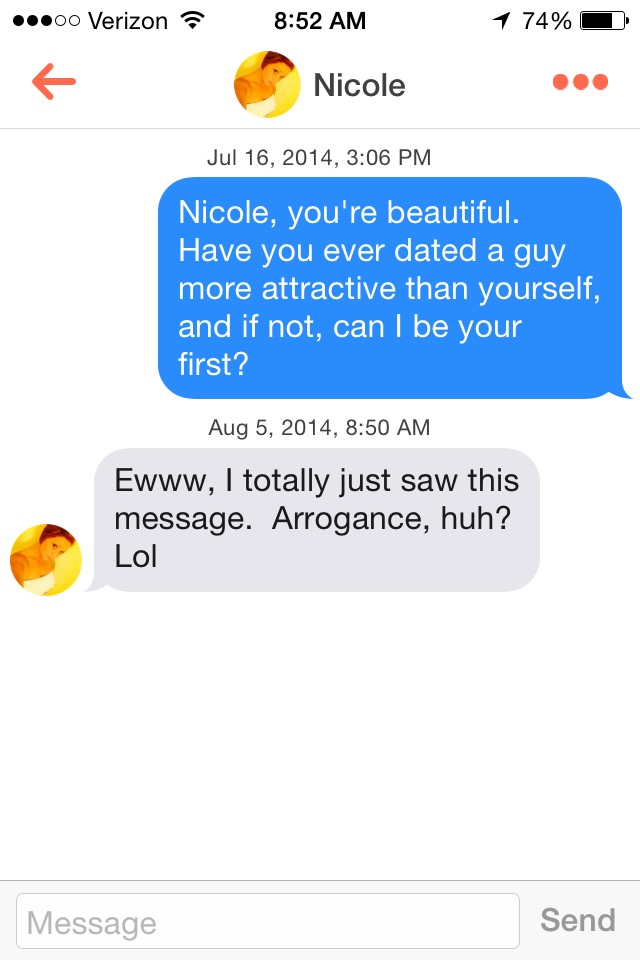 These 19 Texts Prove Tinder Is Where Bad Pickup Lines Go To Die