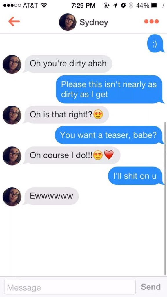 The very cheesy pick-up lines used on Tinder