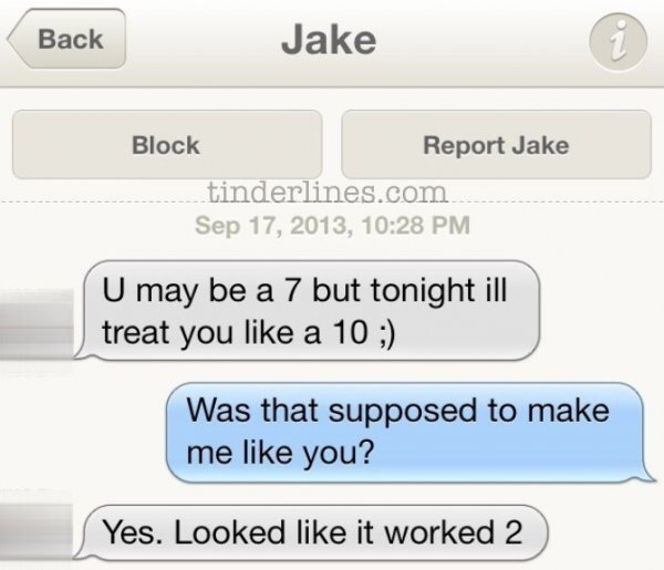 http://www.collegehumor.com/post/6966947/the-20-best-tinder-pickup-lines-to-get-you-laid