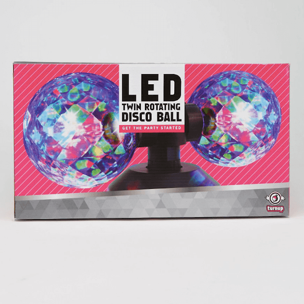 Twin LED Disco Ball