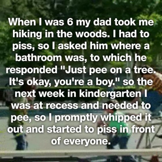 funny embarrassing stories from childhood essay