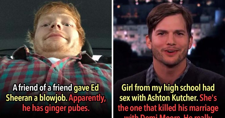 31 Sexy Confessions From People Who Banged A Celebrity