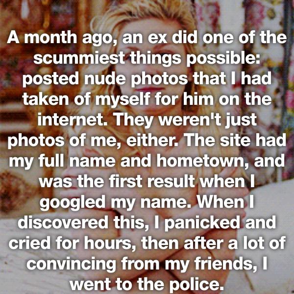 Revenge Porn Funny - 19 Victims Share Their Stories Of Revenge Porn