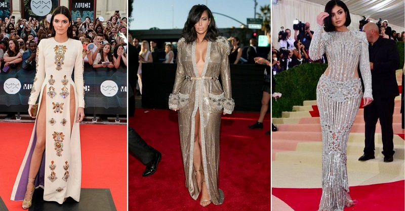 The Kardashian Women's 5 Most Iconic Red Carpet Looks