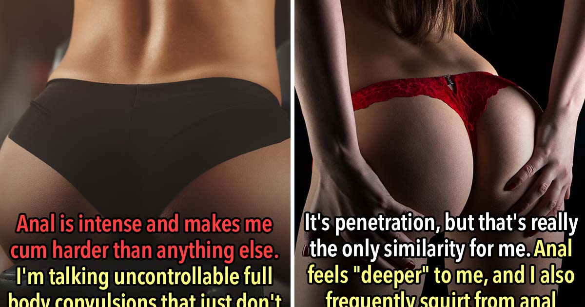 Is anal sex better than vaginal sex
