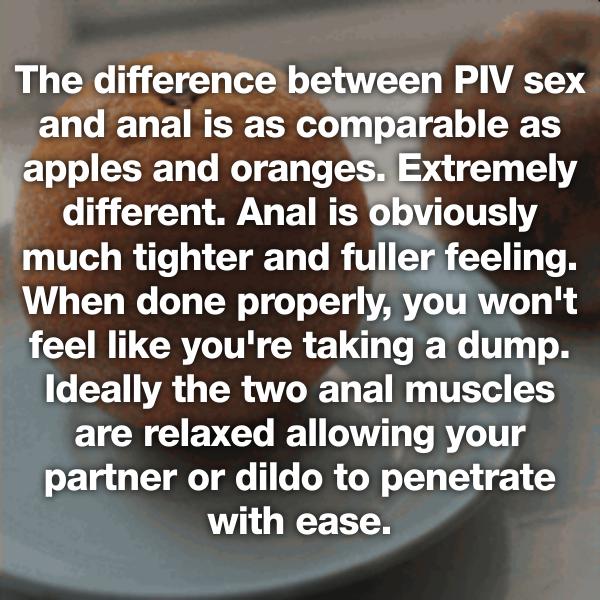 What Does Anal Sex Feel Like