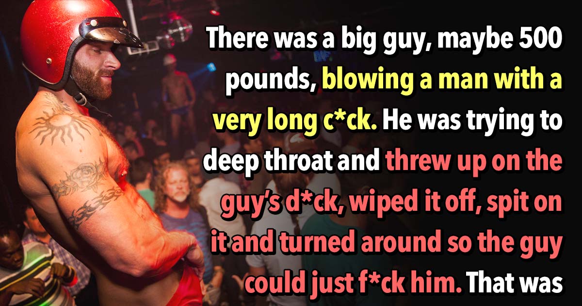gay bar sex pickup story