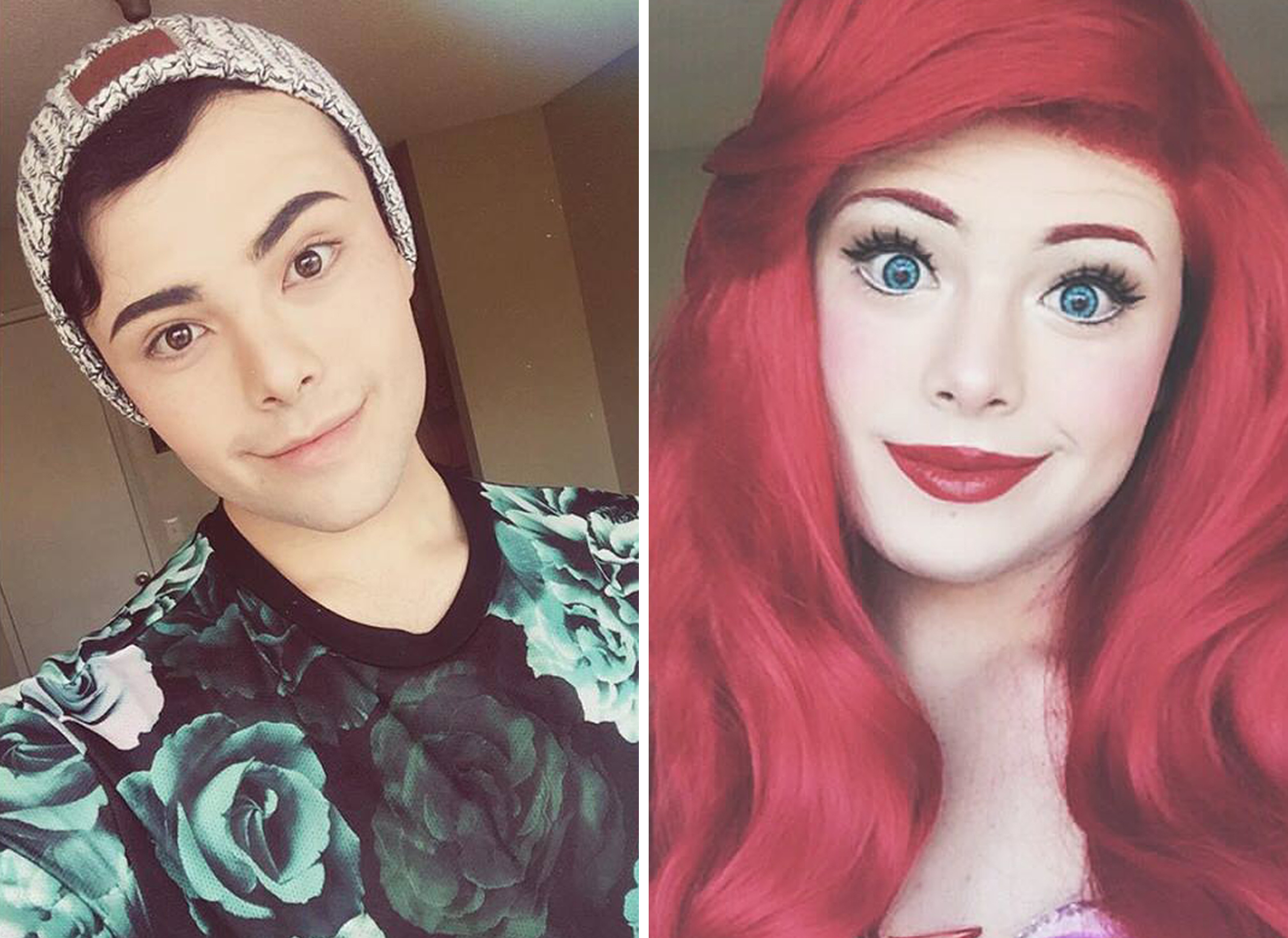 This Guy s Makeup  Game Is Disney  Princess  Good