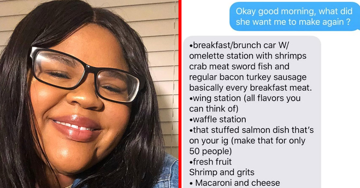 People Are Disgusted By The Way This Woman Responded To A Wedding Caterer S Prices