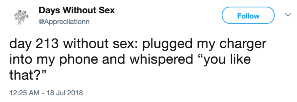 20 Days Without Sex Tweets That Accurately Capture The Hell Of Not 