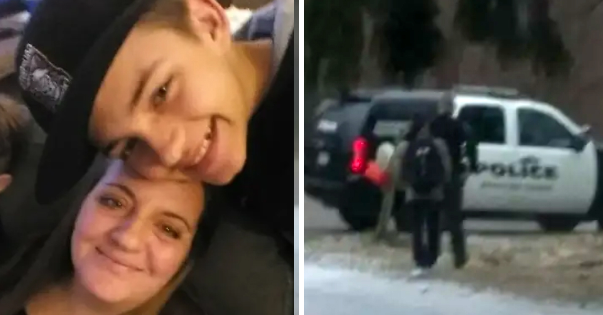Mom Calls The Cops On Her Son For Always Being Late To Babe